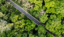 Pemandangan tajuk hutan hujan tropis Nusantara yang lebat dan terjaga kelestariannya dari udara. Pengendalian deforestasi membutuhkan keterlibatan aktif masyarakat dalam memilih gaya hidup ramah lingkungan.